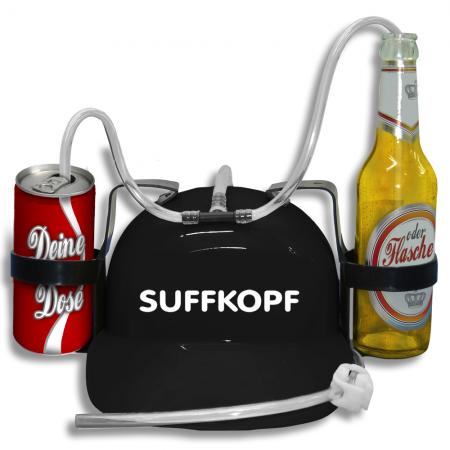 Trinkhelm Spaßhelm mit Print - Suffkopf - 51629