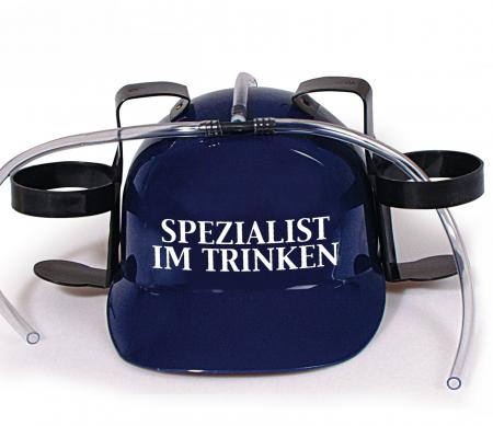 Trinkhelm Spaßhelm mit Print - Spezialist im Trinken - 51632
