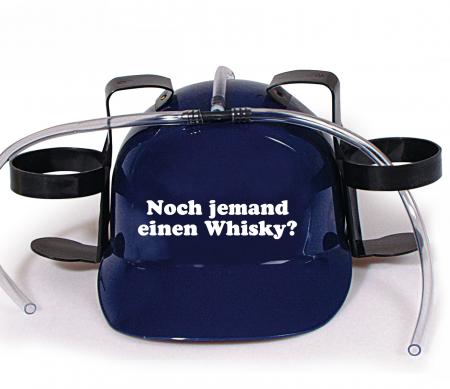 Trinkhelm Spaßhelm mit Print - Noch jemand einen Whisky - 51642
