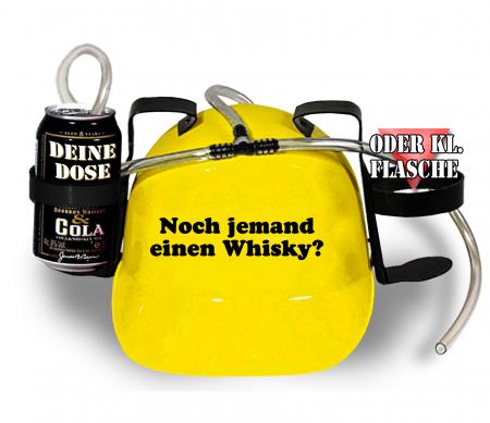 Trinkhelm Spaßhelm mit Print - Noch jemand einen Whisky - 51642