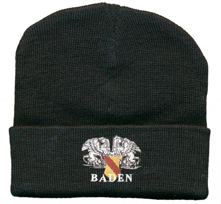 Hip-Hop Mütze Baden Wappen 54059 schwarz