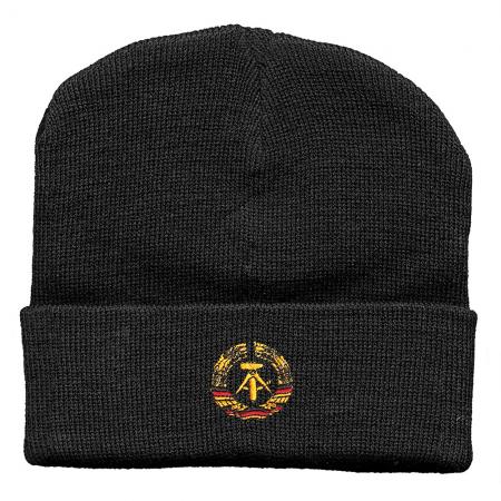Hip-Hop Mütze DDR Emblem 54074 schwarz