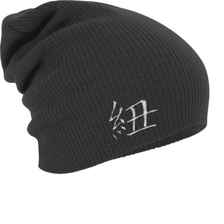 Longbeanie Slouch-Beanie Mütze Chinesisches Zeichen 54549