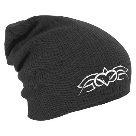 Longbeanie Slouch-Beanie Mütze Tribal Tattoo 54551