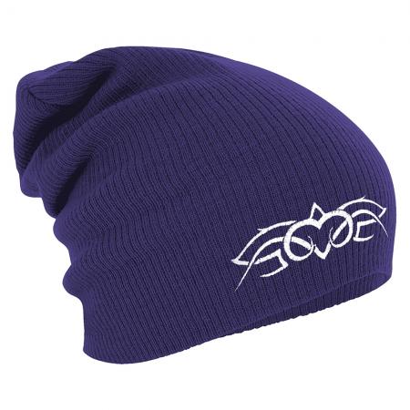Longbeanie Slouch-Beanie Mütze Tribal Tattoo 54551