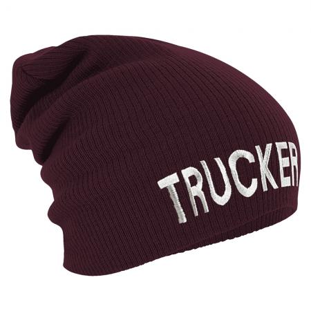 Longbeanie Slouch-Beanie Mütze TRUCKER 54626