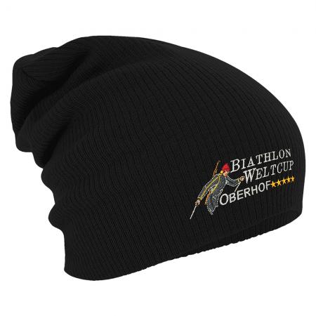 Longbeanie Slouch-Beanie Wintermütze Biathlon Weltcup 54813
