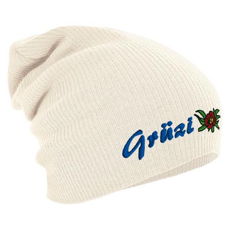 Longbeanie Slouch-Beanie Wintermütze Grüzi 54837