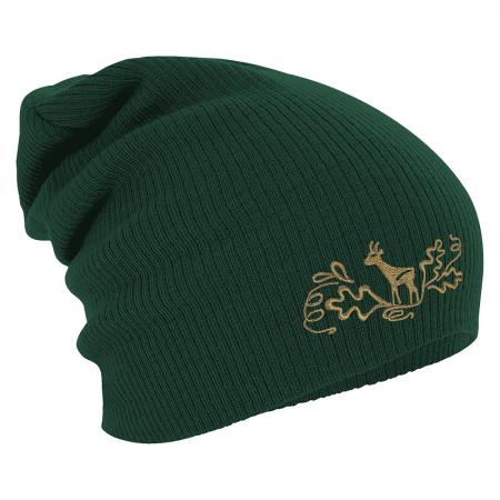 Longbeanie Slouch-Beanie Mütze Hirsch 54841