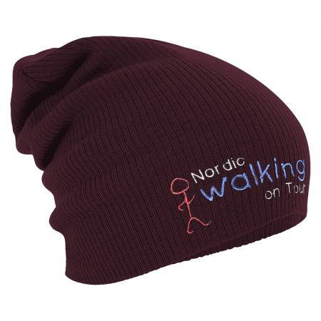 Longbeanie Slouch-Beanie Wintermütze Nordic Walking on Tour 54854