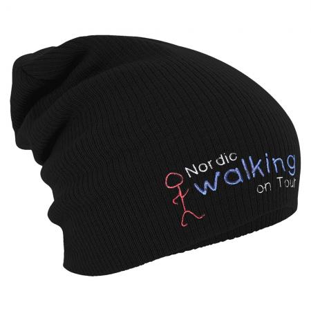 Longbeanie Slouch-Beanie Wintermütze Nordic Walking on Tour 54854