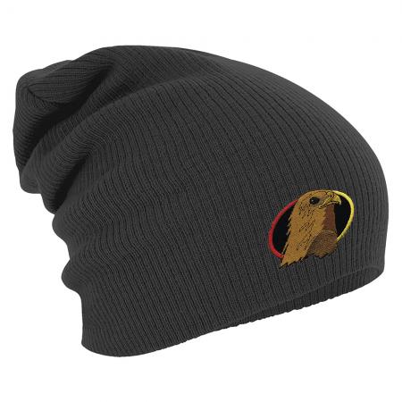 Longbeanie Slouch-Beanie Wintermütze Greifvogel 55113