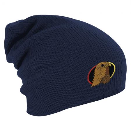Longbeanie Slouch-Beanie Wintermütze Greifvogel 55113