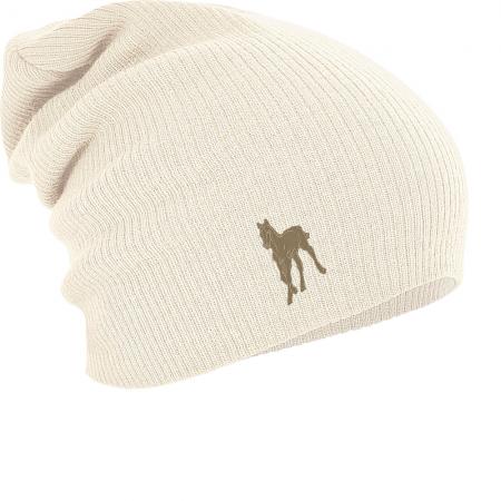 Longbeanie Slouch-Beanie Wintermütze Fohlen 55132