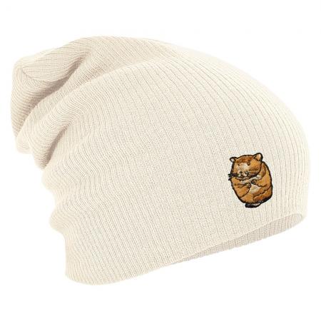 Longbeanie Slouch-Beanie Mütze Hamster 55139