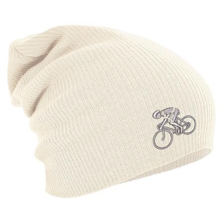Longbeanie Slouch-Beanie Mütze Fahrradfahrer Radler 55193