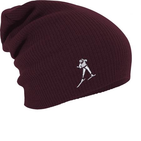 Longbeanie Slouch-Beanie Mütze Skiing 55197