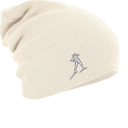 Longbeanie Slouch-Beanie Mütze Skiing 55197