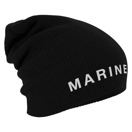 Longbeanie Slouch-Beanie Mütze Marine 55209