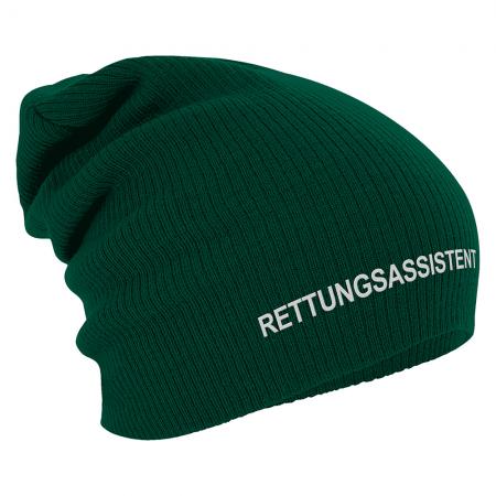 Longbeanie Slouch-Beanie Mütze Rettungsassistent 55210
