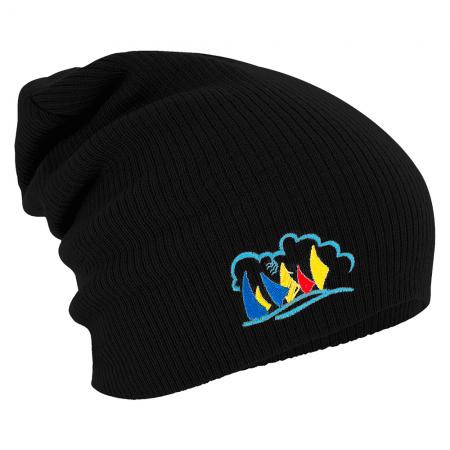 Longbeanie Slouch-Beanie Mütze Segelschiffe 55234