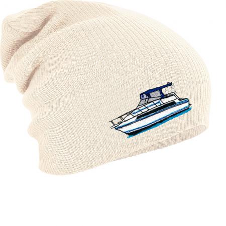 Longbeanie Slouch-Beanie Mütze Schiff 55241