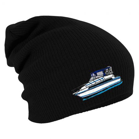 Longbeanie Slouch-Beanie Mütze Schiff 55241