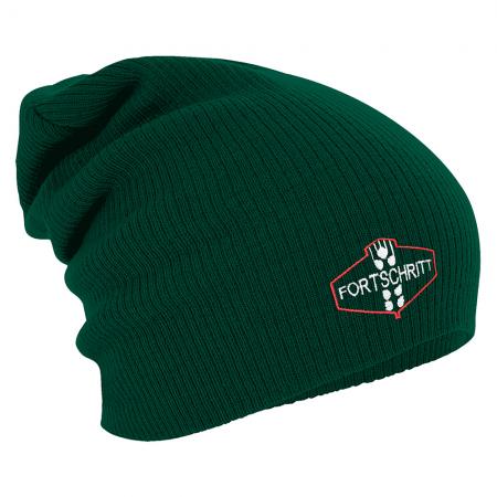 Longbeanie Slouch-Beanie Mütze DDR Motiv Fortschritt 55249