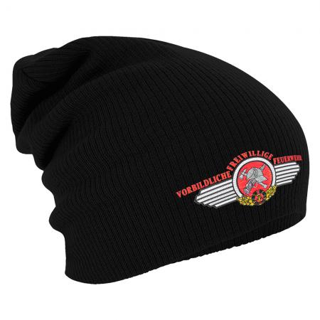 Longbeanie Slouch-Beanie DDR Feuerwehr 55266