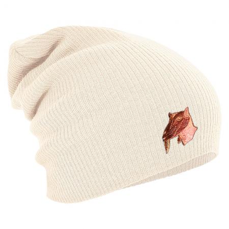 Longbeanie Slouch-Beanie Ziege 55316