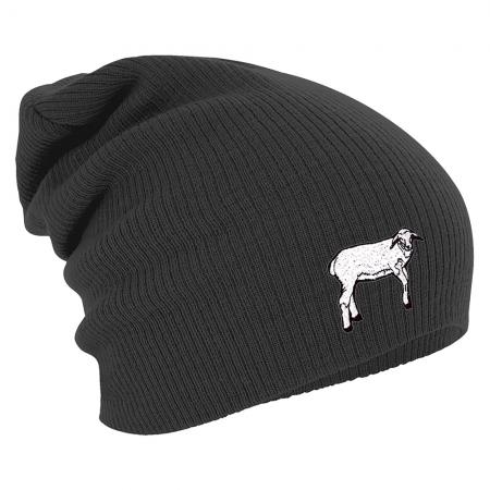 Longbeanie Slouch-Beanie Schaf 55318