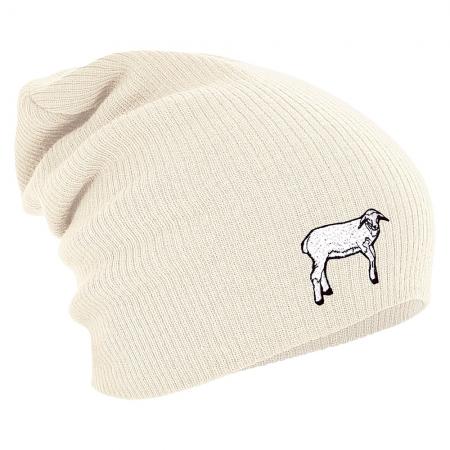 Longbeanie Slouch-Beanie Schaf 55318