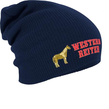 Longbeanie Slouch-Beanie Westernreiter Pferd 55319
