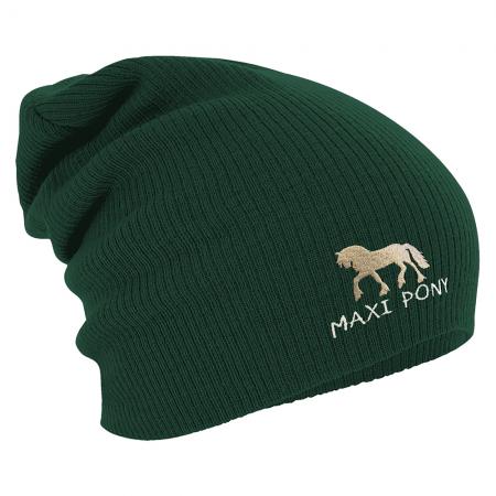 Longbeanie Slouch-Beanie Wintermütze Maxy Pony Pferd Haflinger 55320