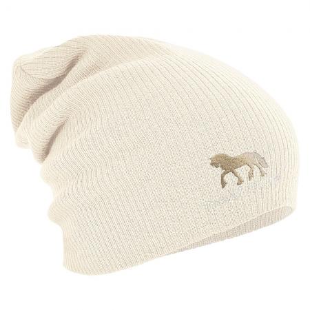 Longbeanie Slouch-Beanie Wintermütze Maxy Pony Pferd Haflinger 55320