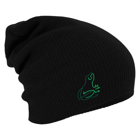 Longbeanie Slouch-Beanie Frosch 55331