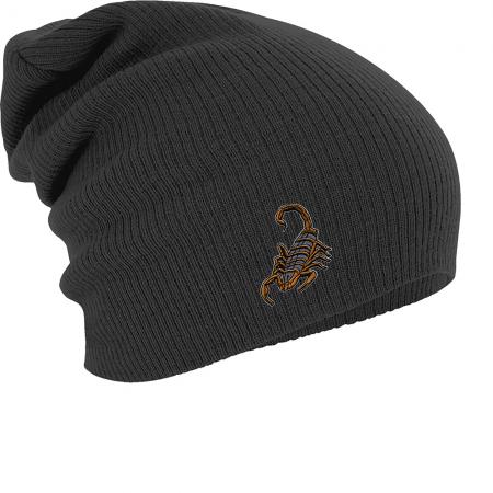 Longbeanie Slouch-Beanie Mütze Scorpion 55333