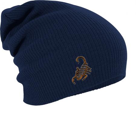 Longbeanie Slouch-Beanie Mütze Scorpion 55333