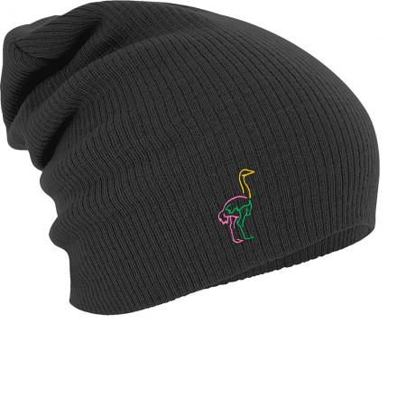 Longbeanie Slouch-Beanie Mütze Strauss 55337