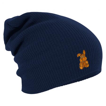 Longbeanie Slouch-Beanie Mütze Kaninchen 55350