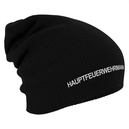 Longbeanie Slouch-Beanie Hauptfeuerwehrmann 55394