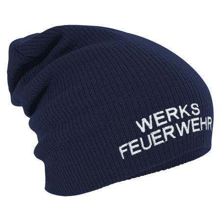 Longbeanie Slouch-Beanie Werksfeuerwehr 55401