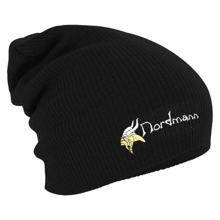 Longbeanie Slouch-Beanie Wintermütze Nordmann Wikinger 55611