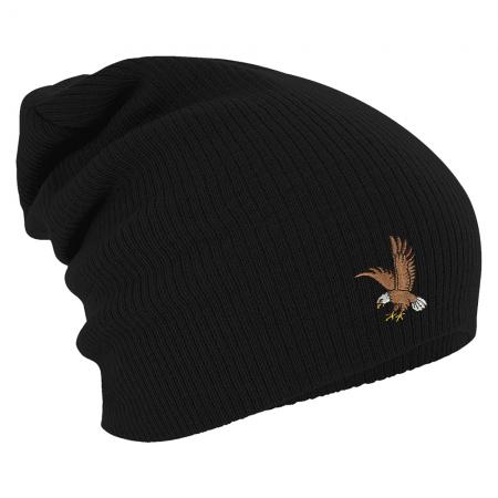 Longbeanie Slouch-Beanie Mütze Adler 55633