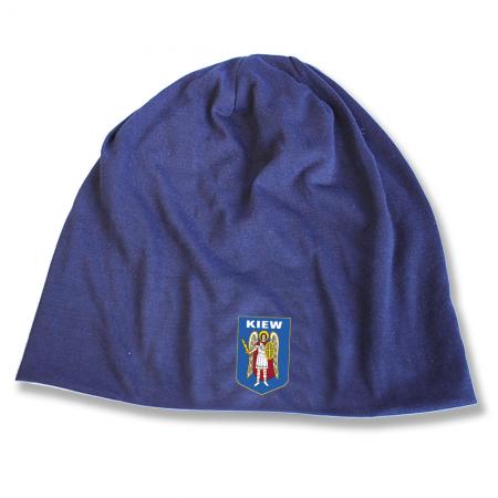 Long Beanie Muetze mit Print KIEW - Zeigen Sie Solidarität - Ukraine 55649