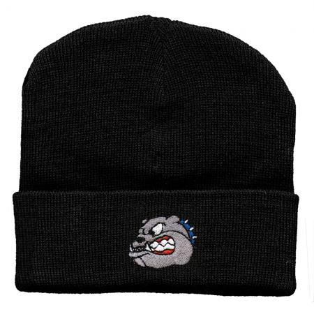 Hip-Hop Mütze Bulldoge 56528 schwarz