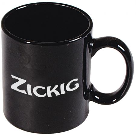 Motivtasse mit Print Zickig 57112 schwarz