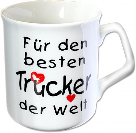 Tasse mit Aufdruck für den besten Trucker der Welt 57285