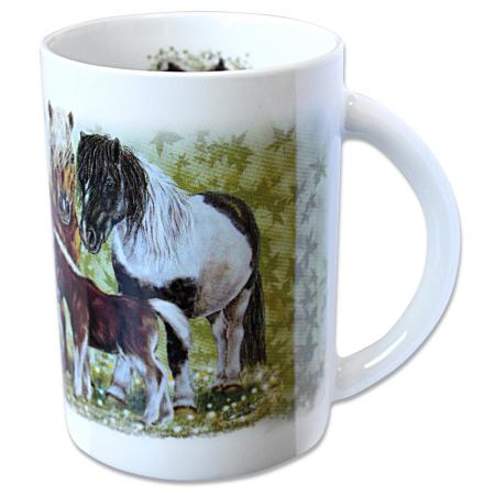 Tasse mit Print Pferdemotiv Shettland Pony 57288 ©Kollektion Bötzel