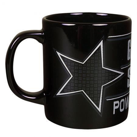 Kaffeetasse mit Print German Star Power Truck LKW 57318 schwarz